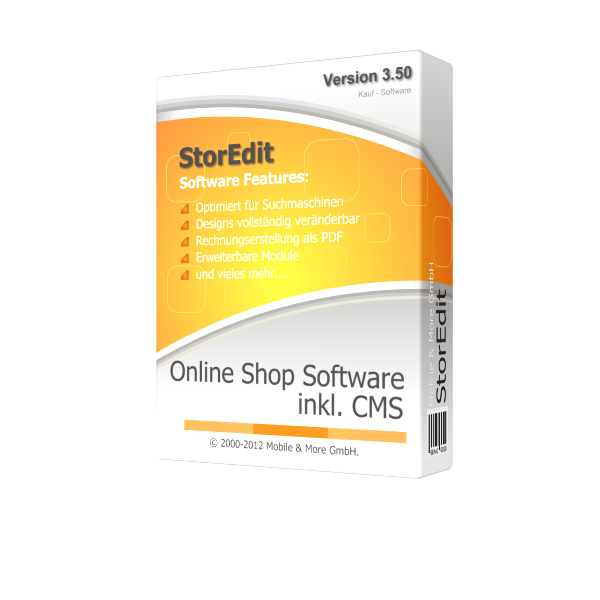 Artikel Bild: Online ShopSoftware StorEdit